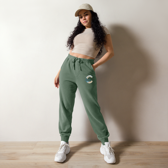 Women's pigment-dyed sweatpants
