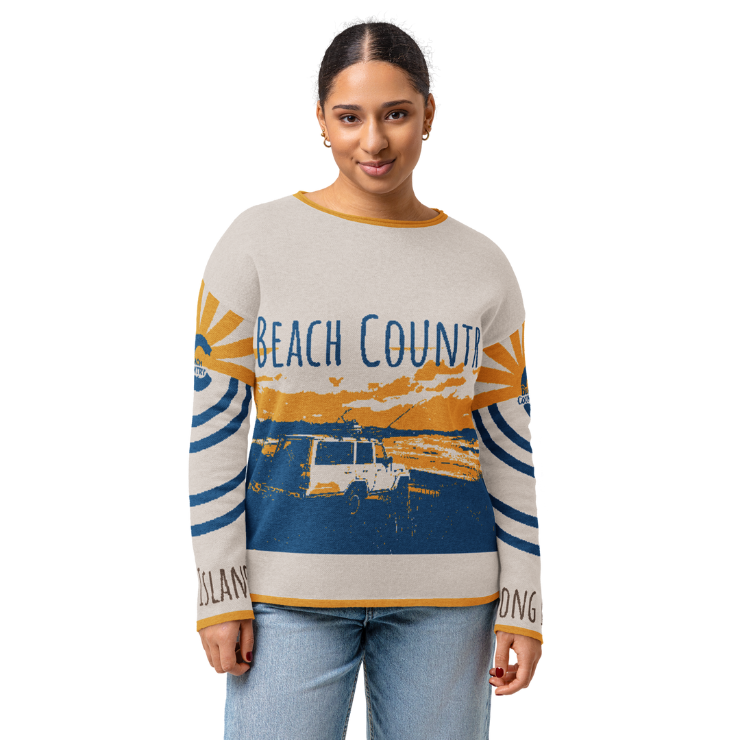 Women’s straight bottom knitted sweater