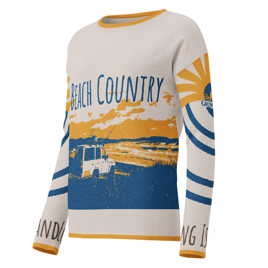 Women’s straight bottom knitted sweater