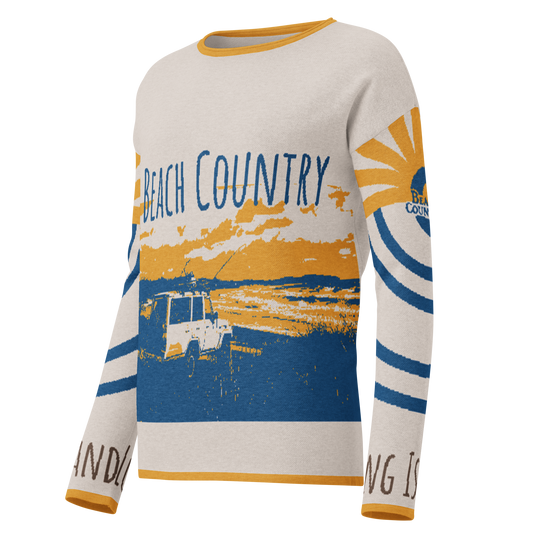 Women’s straight bottom knitted sweater